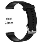 For Huami Amazfit Gtr Samsung Gear S3 Watch Band Black 22mm