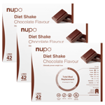 3 x Nupo Diet Shake Chocolate (960 g)