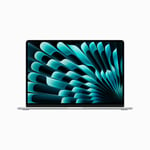 MacBook Air 15-tommer Apple M2 med 8-kjerners CPU, 10-kjerners GPU / 16 GB / 2 TB SSD / 35-watt med to porter / Sølv - Norsk
