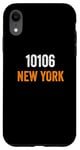 iPhone XR 10106 New York Zip Code Case