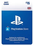 Sony PlayStation Store 15 GBP Gift Card