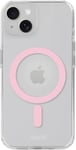 Holdit iPhone 15/14/13 MagSafe suojakuori (vaaleanpunainen)