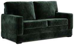 Jay-Be Urban Velvet 2 Seater Sofa Bed - Dark Green