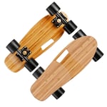 18inch Mini Cruiser Skateboard Portable Skateboard for More Convenient Travel for Beginner Teens Girls Boys Adults with 62x50mm PU Wheels Highway Street Scooter