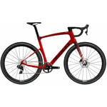 Ridley Bikes Kanzo Fast Rival AXS Carbon Gravel Bike - Red / White Black Metallic S Metallic/Red/White