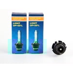 Xenon Lampor +50% D2S 35W 6000k xenonlampor Supervision D2s 6000k 2-pack
