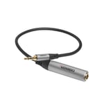 celexon 3,5 mm teleplugg  till 6,3 mm teleplugg  M/F ljudadapter 0,25 m - Professional Line
