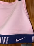 Girls Sport Bra NIKE Size 8-10 Years New Tags Pink