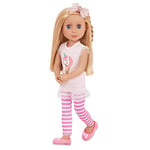 Glitter Girls – 14-inch Fashion Doll – Blonde Hair & Purple Eyes – Poseable Arms & Legs – Unicorn Ice Cream Outfit – 3 Years + – Lacy