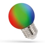 Spectrum 1W LED RGB-lampa - E27