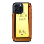 iPhone 15 Pro Max Skal - Guldtacka