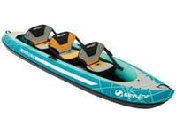 Sevylor Alameda Kayak, Inflatable Boat (Green/Grey, 375 X 93Cm)