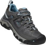 Keen Women's Targhee III Waterproof Hiking Shoes 38.5, Magnet/Atlantic Blue 38.5 female