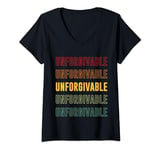 Womens Unforgivable Pride, Unforgivable V-Neck T-Shirt