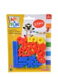 Art & Fun Magnetic Numbers/Signs Toys Puzzles And Games Puzzles Pedagogical Puzzles Multi/patterned Simba Toys