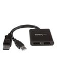 DisplayPort to DP Multi Monitor Splitter - 2-Port MST Hub - videosplitter - 2 porte