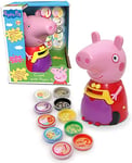 Peppa Pig PP11 Peppa Toy for Kids-Interactive Learning & Child Development, Colours & Number Recognition, Counting and Listening-Includes 10 Fun Coins, 3+ Years, Single, Multi