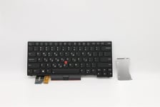 Lenovo ThinkPad P43s Keyboard Greek Black Backlit 01YP533