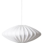 Ellipse taklampa 80 cm, vit