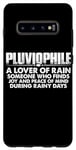 Coque pour Galaxy S10+ Pluviophile, A Lover Of Rain -------