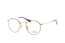 Ray-Ban ROUND METAL RX 3447V 2991 S, including lenses, ROUND Glasses, MALE