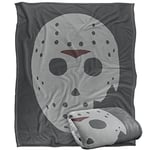 LOGOVISION Plaid Super Doux au Toucher Soyeux Friday The 13th 152 x 127 cm