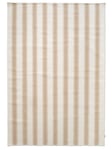 Classic Collection - Stripes Ullmatta Off White/Natur 170x230 från Sleepo