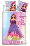 Barbie Doll Princess Toddler Size Duvet Cover Set 100 x 135 cm COTTON
