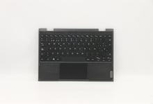 Lenovo ThinkBook 300e 2nd Gen Palmrest Cover Touchpad Keyboard Black 5CB1B02687