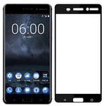 PANGLDT [3-pack] Full Cover Tempered Glass For Nokia 6 2018 5 8 3 7 2 Toughened Glass Screen Protector For Nokia 6 2018 8 7 6 5 3 2 Film For_Nokia_5_Black