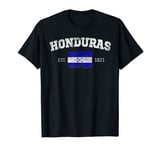 Vintage Honduras Independence Day Flag Est. 1821 Souvenir T-Shirt