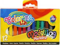 Colorino Plasticine 12 färger (1329)