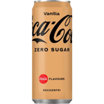 Coca-Cola Vanilla Zero 33cl x 20st (helt flak)
