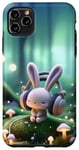 iPhone 11 Pro Max Kawaii Bunny Headphones: The Bunny's Playlist Case