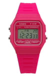Casio Digital Alarm Chonograph Stopwatch Pink Quartz F-91WC-4A Unisex Watch