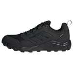adidas Homme Tracerocker 2.0 Gore-TEX Trail Running Shoes Low, Core Black/Core Black/Grey Five, 39 1/3 EU