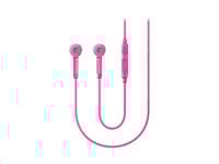 Samsung HS-330 - Écouteurs avec micro - intra-auriculaire - filaire - jack 3,5mm - rose - pour Galaxy Core Prime VE, Nexus, Note, Note II, S Advance, S II, S III, S Plus, S4, S5, Tab 2