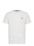 Fred Perry Crew Neck T-Shirt Vit