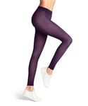 FALKE Women's Pure Matt 50 DEN W LE Semi-Opaque Plain 1 Pair Leggings, Purple (Royal Plum 8786) new - eco-friendly, S-M