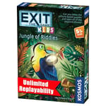 Thames & Kosmos EXIT: Kids - Jungle of Riddles, Escape Room Card Game, Family Games for Game Night, Board Games for Adults and Kids, For 1 to 4 Players, Ages 5+