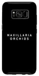 Coque pour Galaxy S8 Maxillaria Orchidée Fleur / Maxillaria Orchidée Fleurs