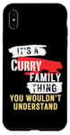 Coque pour iPhone XS Max It's A Curry Family Thing Funny Men's and Women's