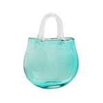 Vase Nordic Modern Crystal Handbag Bag Glass Light Luxury Decorative Vase (Color : Vase A)