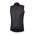 SHIMANO SCS46001 S-PHYRE Gilet Coupe-Vent pour Homme Noir Taille S Unisexe