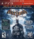 Batman Arkham Asylum - Game Of The Year (3d Glasses Not Included) Ps3