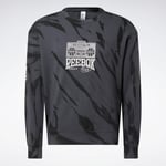 Reebok Classics Block Party Crew Sweatshirt Unisex Pure Grey 7