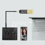 Trade Shop - Carte Son Externe Bluetooth Pour Mixage Direct Pc Téléphone Portable En Direct