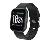 TESMED FIT 2.0 Smartwatch et Fitness Tracker, fréquence Cardiaque, Phases du Sommeil, IP68, Bracelet de Rechange, Unisexe, autonomie de Batterie 6 Jours
