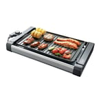 Quest Premium Black Electric Indoor Barbecue Non-Stick Table Top Hot BBQ Grill