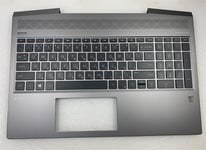 HP ZBook 15v G5 L25111-261 Bulgarian Keyboard Bulgaria Palmrest Top Cover NEW